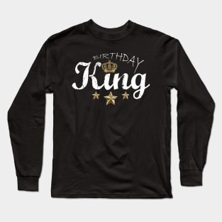 Birthday King Long Sleeve T-Shirt